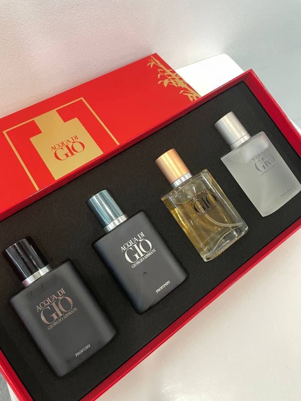 Giorgio Armani Acqua di Giò 4-Piece Fragrance Gift Set – 4 × 30 ml