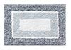 Fennco Styles Ultra-Soft Geometric Shag Rug – 16" x 24"