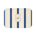 Le Bain Classic Striped Bath Mat, SEA BLUE,  French Bathroom Decor
