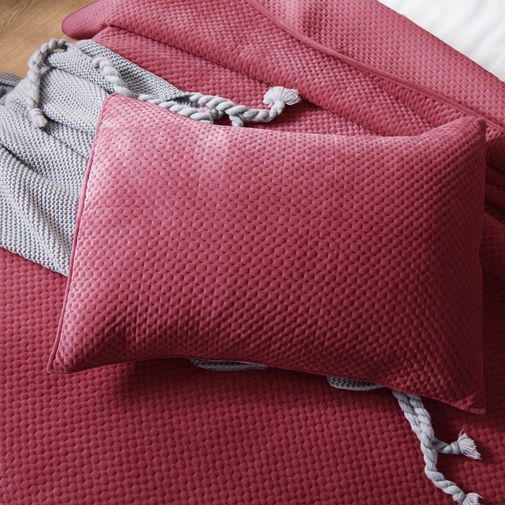 Kasentex Lightweight Plush Velvet Quilt Set Queen/King - Soft All Season Bedspread Coverlet