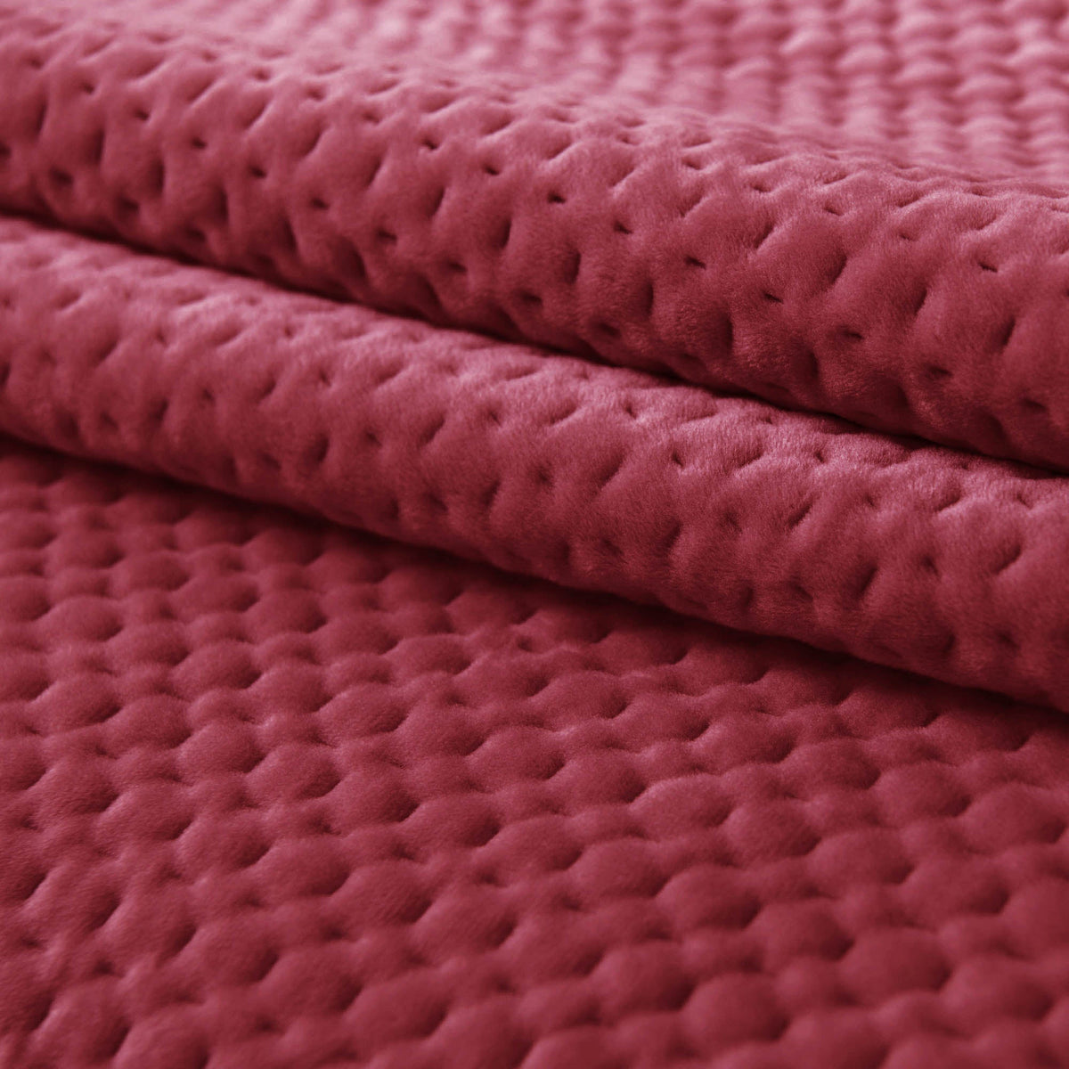 Kasentex Lightweight Plush Velvet Quilt Set Queen/King - Soft All Season Bedspread Coverlet