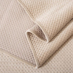 Kasentex Lightweight Plush Velvet Quilt Set Queen/King - Soft All Season Bedspread Coverlet