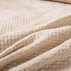 Kasentex Lightweight Plush Velvet Quilt Set Queen/King - Soft All Season Bedspread Coverlet