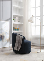 Luxe Velvet Tufted Accent Chair with Gold Metal Legs