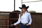 OG Solid White Stretch Women’s Western Shirt