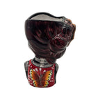 Talavera Day of the Dead Face Planter | Handmade Skull Ceramic Pot