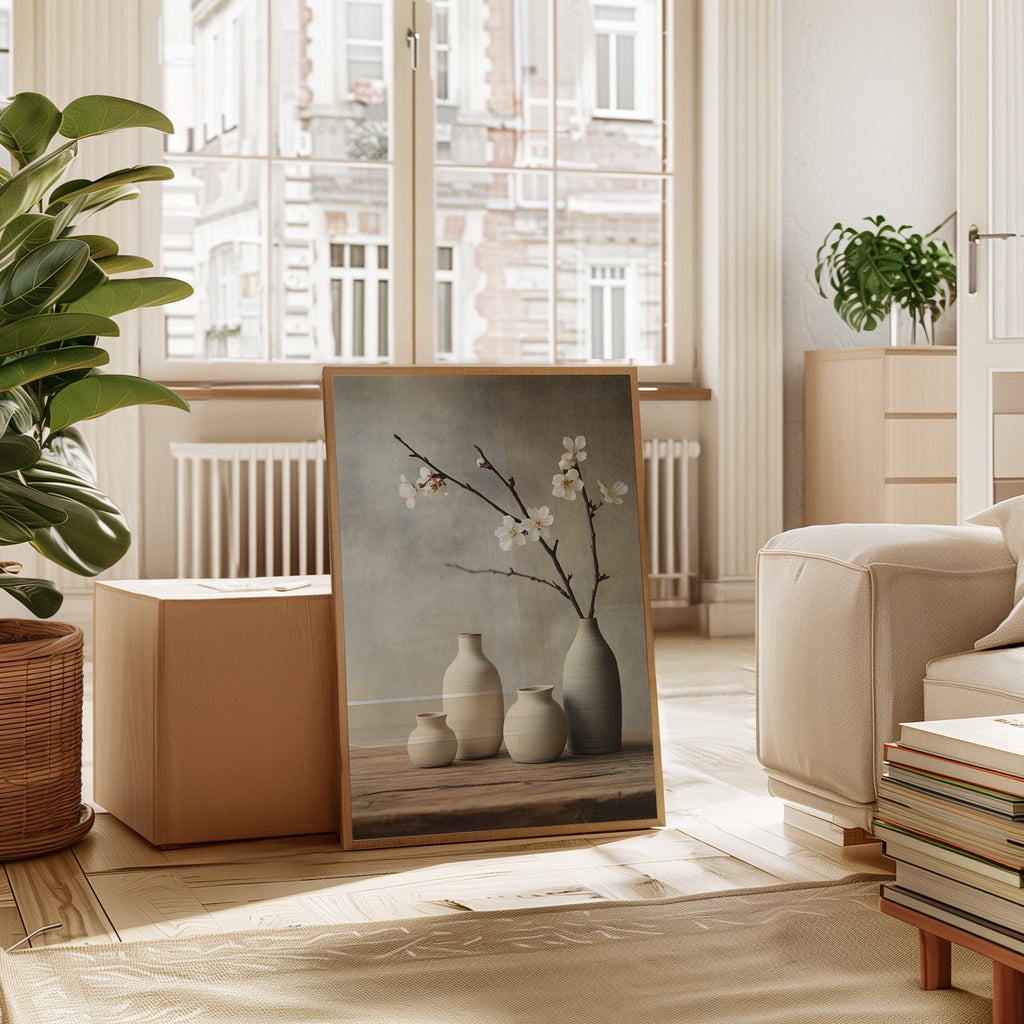 Japanese Zen Still Life Wall Art Print