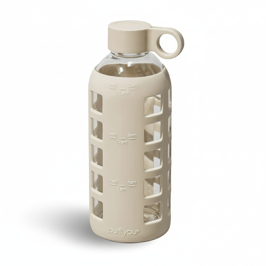 Purifyou Glass Water Bottles