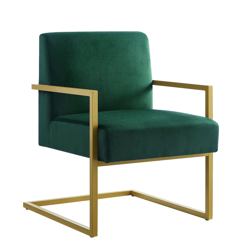 Modern Velvet Accent Chair