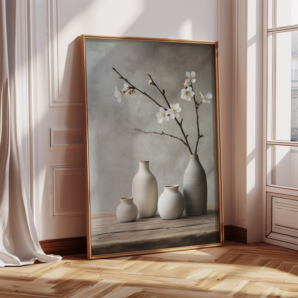 Japanese Zen Still Life Wall Art Print