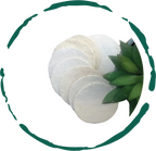 10-Pack Natural Loofah Pads