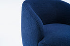 Luxe Velvet Tufted Accent Chair with Gold Metal Legs