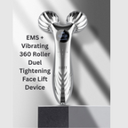 EMS + Vibrating 360 Roller Duel Tightening Face Lift Device