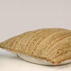 Natural Jute Braided Pillow Cover