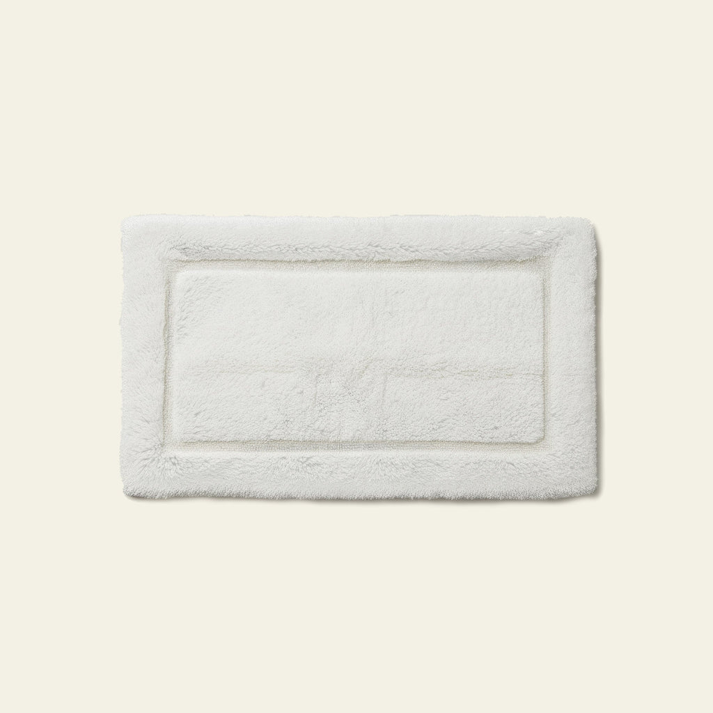 Luxury Ultraplush Cotton Bath Mat – White