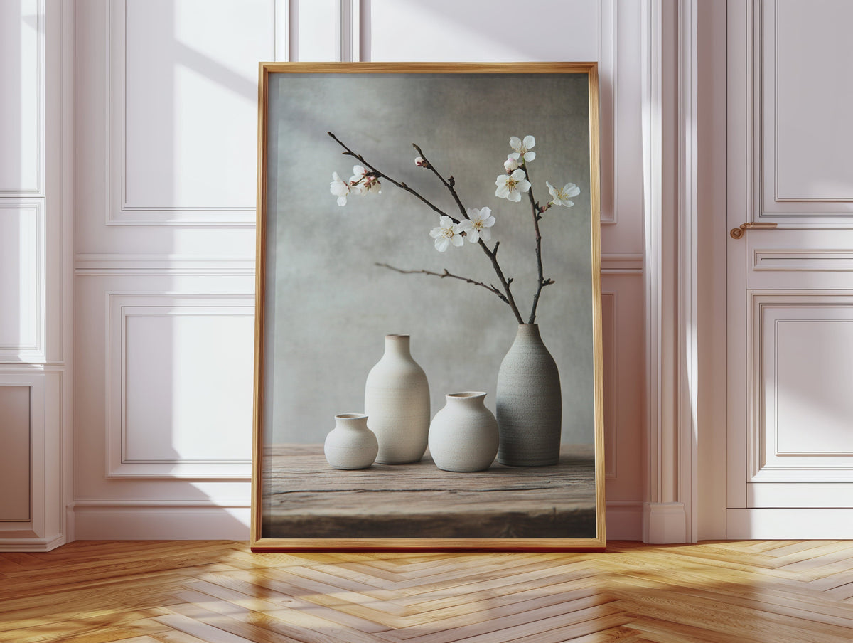 Japanese Zen Still Life Wall Art Print
