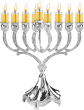 Silver Plated Oil Menorah