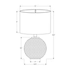 Lighting, Table Lamp, Modern - Gray