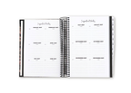 2027 Black Leather Look Daily Planner Premium Bundle