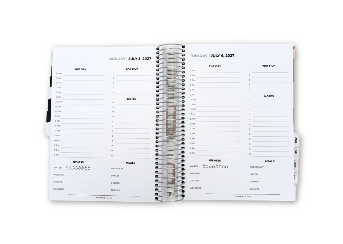 2027 Wildflower Daily Planner