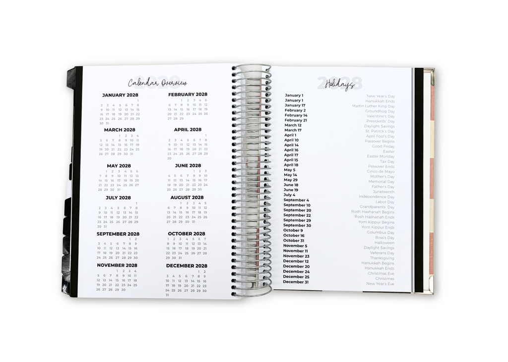 2027 Wildflower Daily Planner