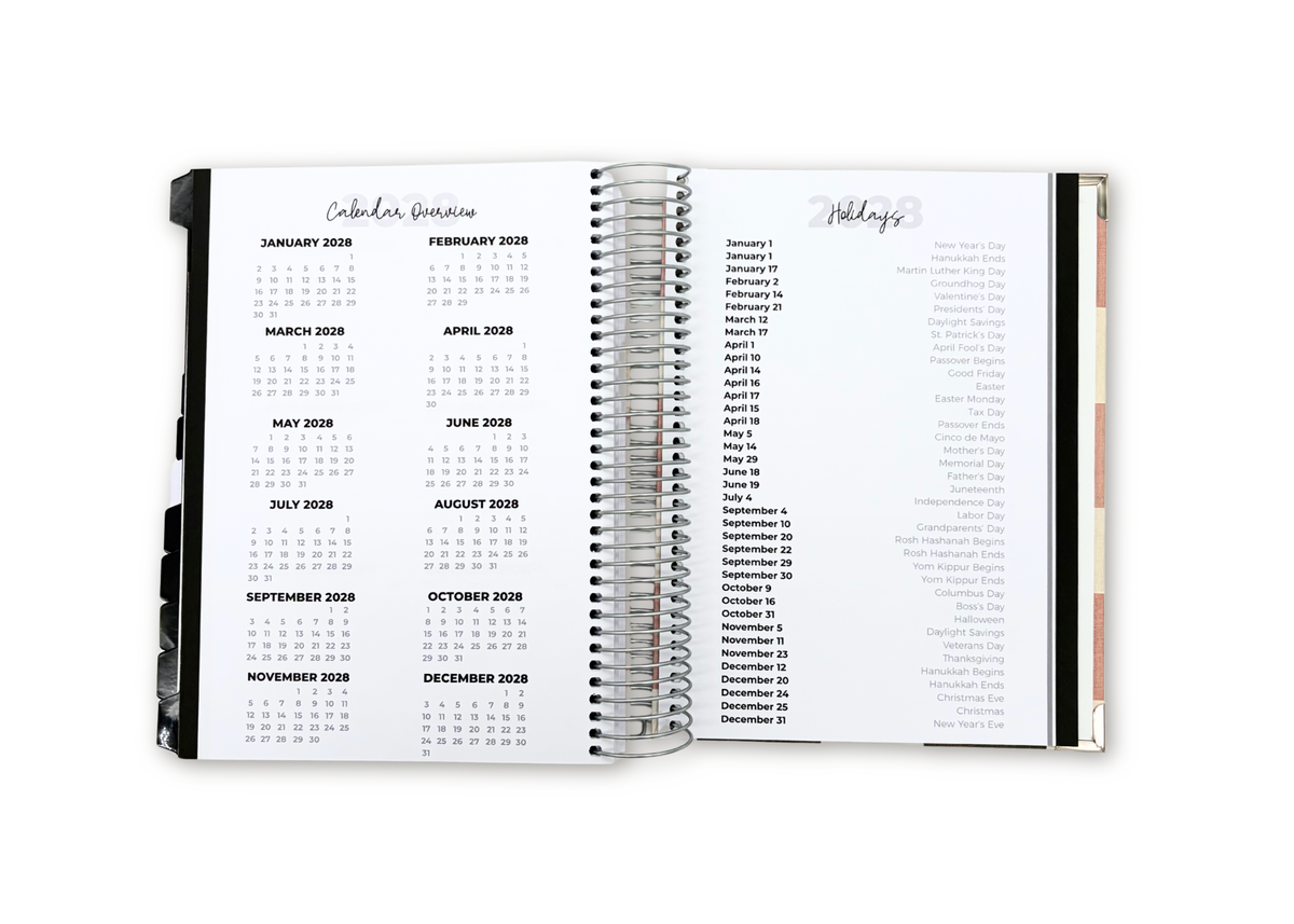2027 Wildflower Daily Planner