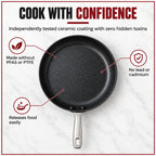 Ceramic Nonstick Crepe Pan, 10"