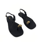 Laney Strappy Gold Toe Sandals