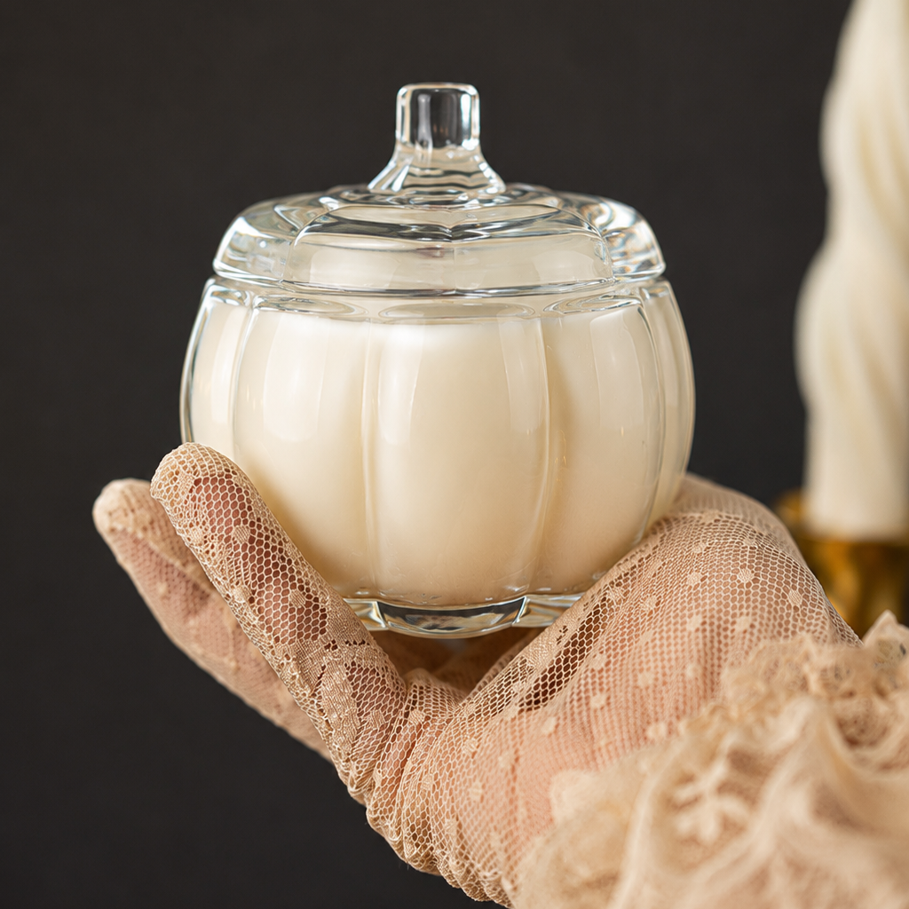 Pumpkin Glass Soy Candle