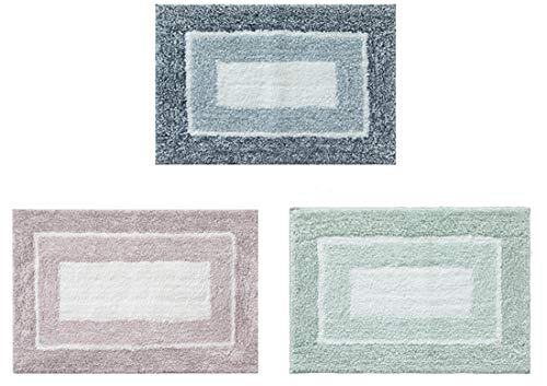 Fennco Styles Ultra-Soft Geometric Shag Rug – 16" x 24"