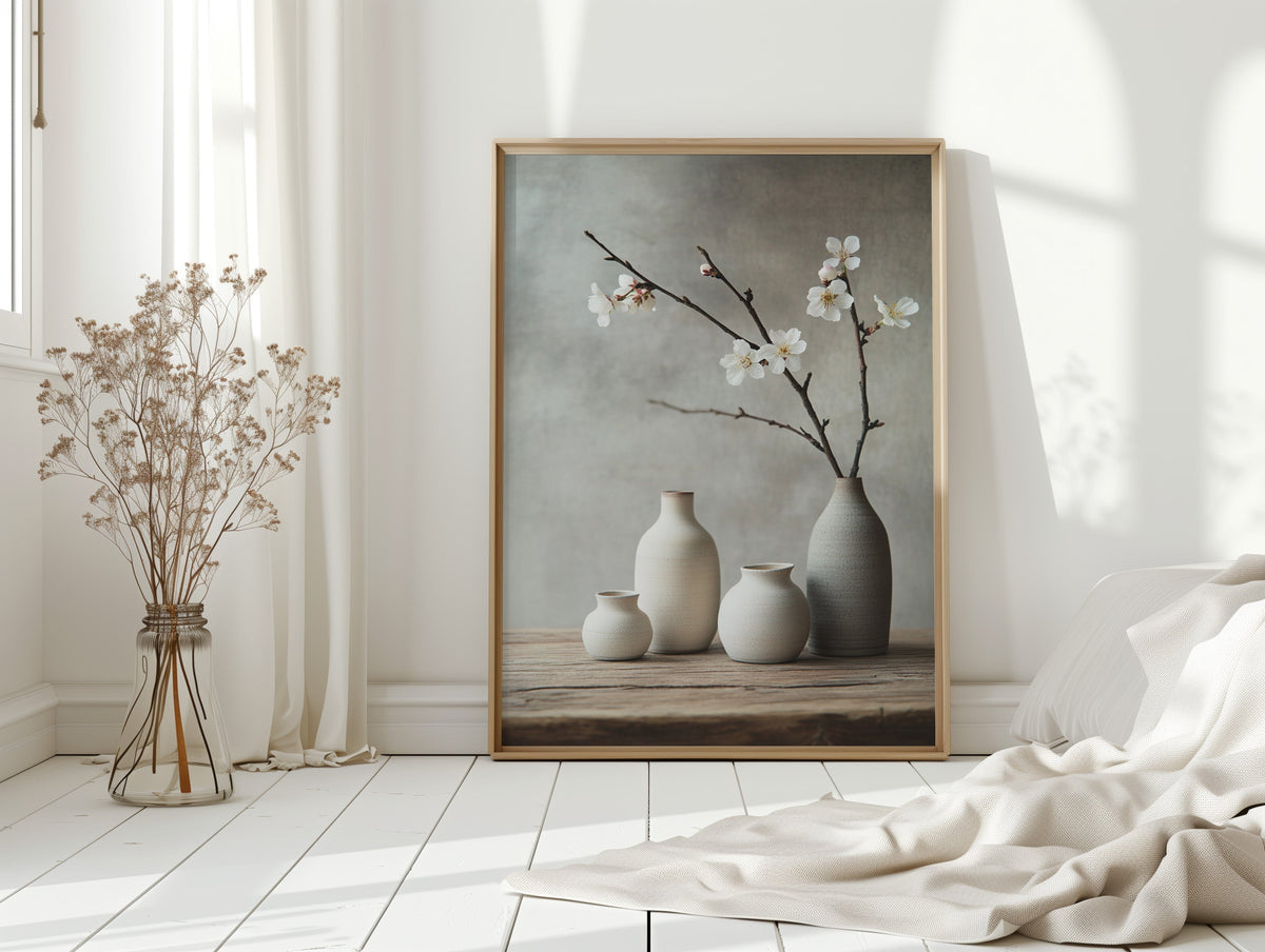 Japanese Zen Still Life Wall Art Print