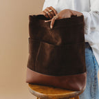 Doyle | Coffee Suede + Brown