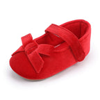 Baby Girls’ Princess Dress Shoes – Soft Flannel Style