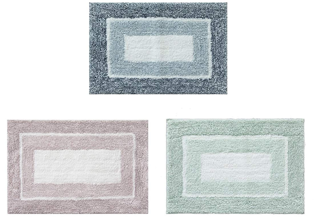Fennco Styles Ultra-Soft Geometric Shag Rug – 16" x 24"