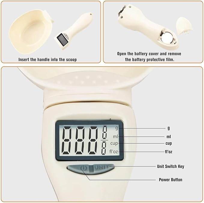 Precision Digital Measuring Spoon Scale