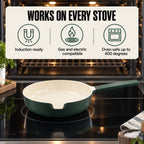 Stackable Nonstick Cookware Set, 5-Piece