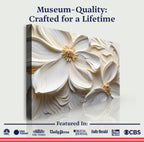 3D Minimalist Flower Wall Art II