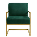 Modern Velvet Accent Chair