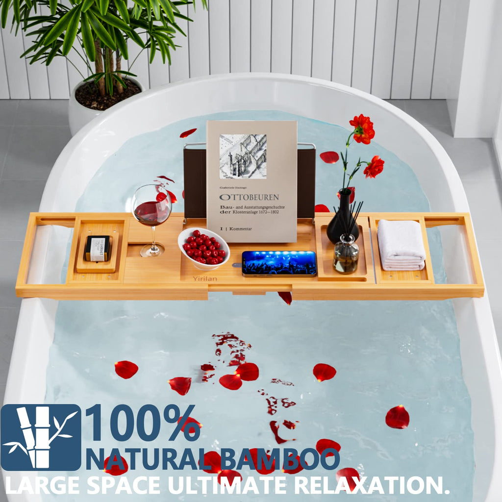 Expandable Bathtub Tray Caddy