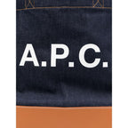 A.P.C. Blue Shoulder Bags Women
