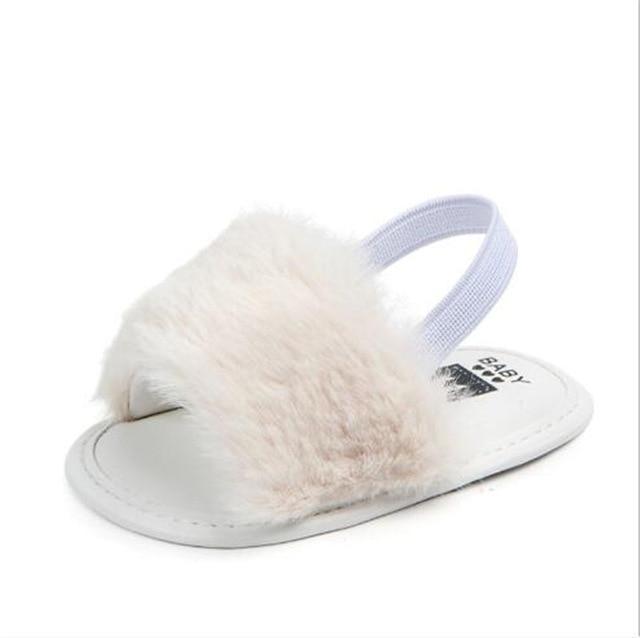 Baby Girls’ Summer First-Walker Shoes – 0–18 Months