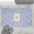 Le Bain LILAC Floral Bath Mat | Elegant French Bathroom Decor