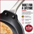 Ceramic Nonstick Crepe Pan, 10"
