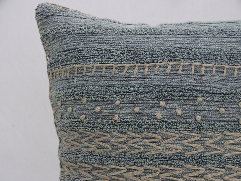 Embroidered Throw Pillow