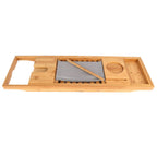 Luxury Extendable Bamboo Bathtub Caddy