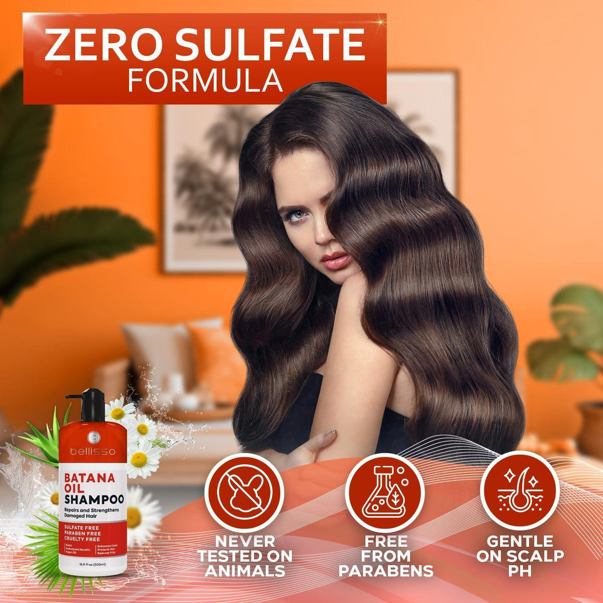 Batana Oil Volumizing Shampoo with Argan Oil