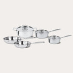 CRISTEL Castel'Pro® Luxury 8-Piece Stainless Steel Cookware Set