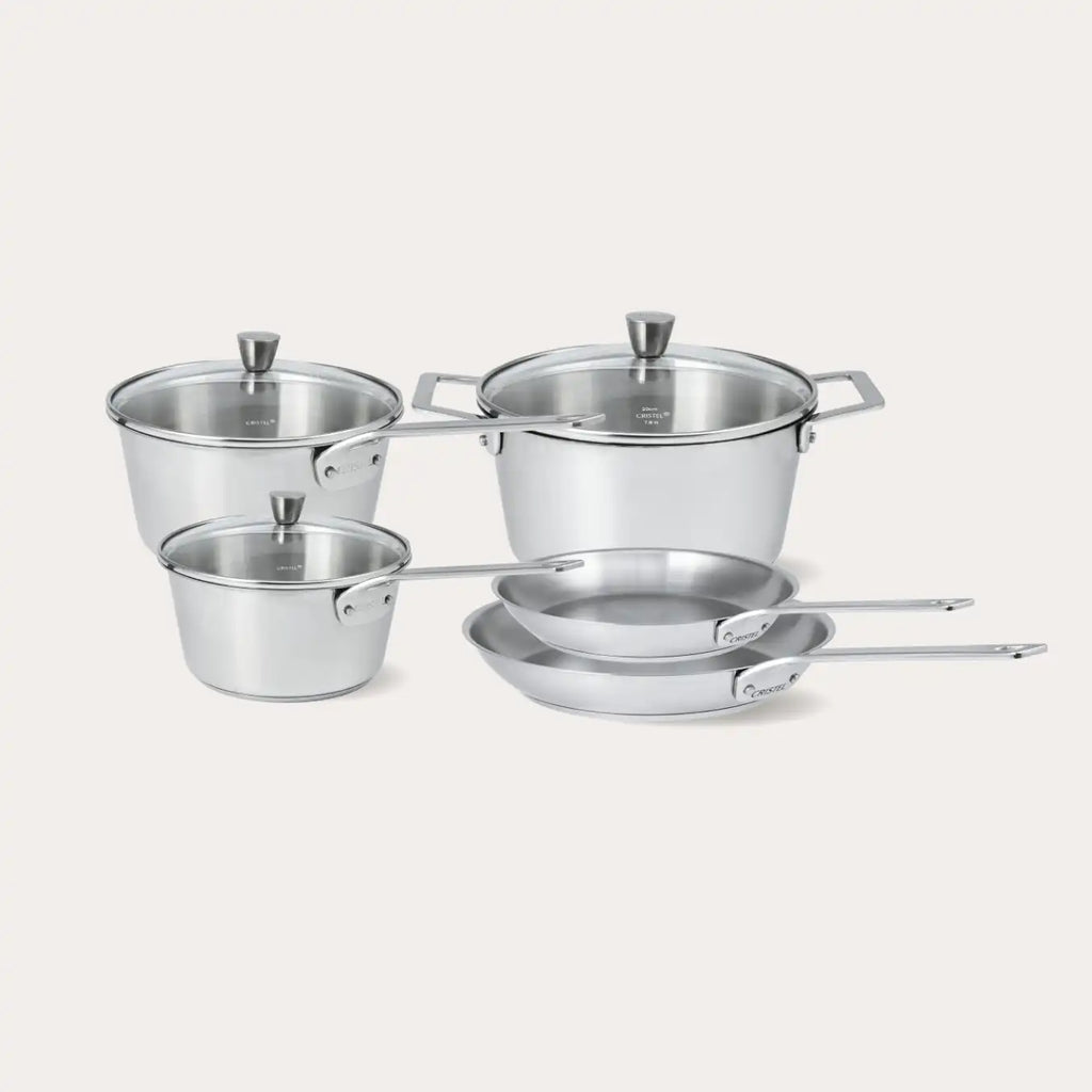 CRISTEL 1826® 8-Piece Stainless Steel Cookware Set
