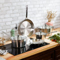 CRISTEL 1826® 8-Piece Stainless Steel Cookware Set