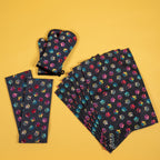 Rainbow Paw Print Kitchen Linens Set